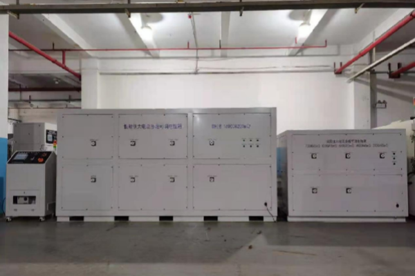 Delivery of short circuit test machine and resistance cabinet