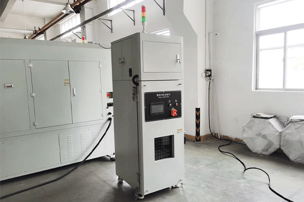 Battery Heavy Object Impact Test Chamber Fire Test System Successful Delivery Case